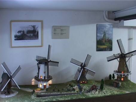 Dinslaken : Mühlenmuseum, Wind- und Wassermühlenmodelle aus aller Welt sind ausgestellt